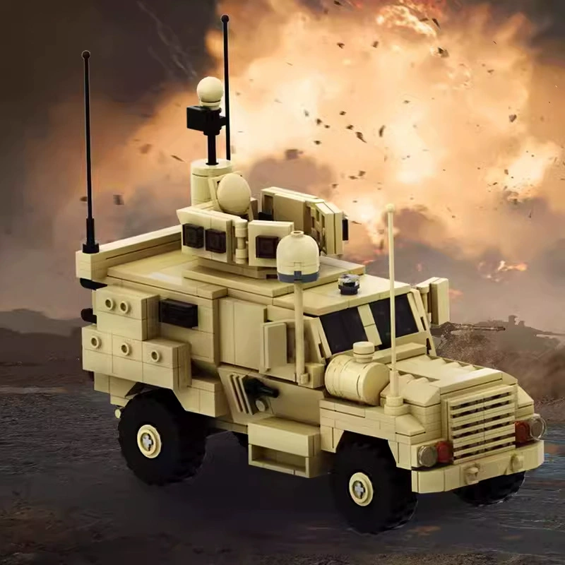 MOC-67376 противоминный и противозасадный каркас 4x4 тяжёлая броня совместимая с LEGO, модель модульного конструктора