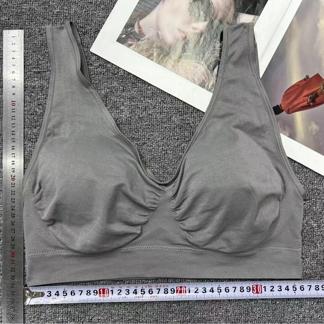 Nuevo chaleco sin acero, chaleco sin anillo de acero, ropa interior, chaleco de banda ancha, ropa interior sexy, sujetador de base