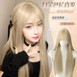 假发长卷发;长直发假发;假发马尾