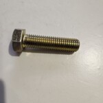 高强度外六角头螺栓全牙镀锌六角螺栓六角头螺丝外六角螺栓供应