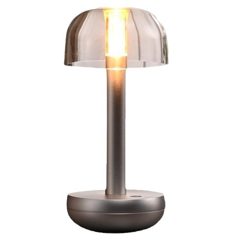 En la atmósfera creativa modelo privado Zhongshan decoración 2024 nueva lámpara de escritorio de carga inalámbrica cuántica nórdica atenuación doméstica