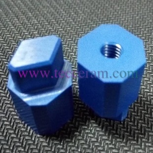 Body Frame Welding Limit Pin, Blue Ceramic Dowel Pin, High Strength Nano Zirconia Positioning Pin