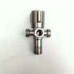 不锈钢单角阀一进二出三出四出热水器卫生间进水阀止水