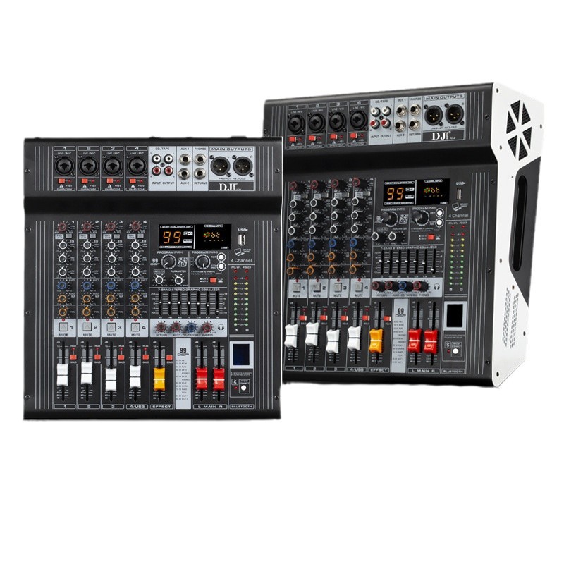 전문 4/6/8 도로 국경 특수 무대 성능 가정용 고출력 믹서 전력 증폭기 MIXER