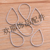 14 stainless steel steel frame geometric graphics charm DIY grinding border manufacturers direct sales