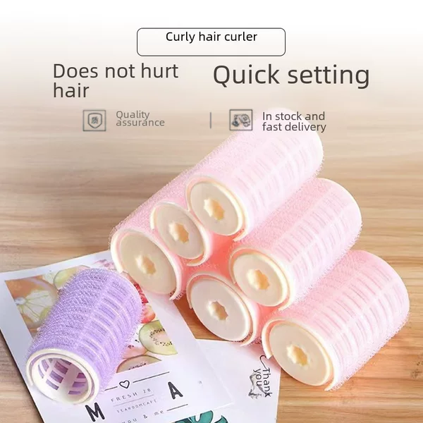 Air Bangs Curling Cylinder Eight-character Bangs Fixed Artifact Large Inner Buckle Shaped Curling Clip Removable Plastic Clip