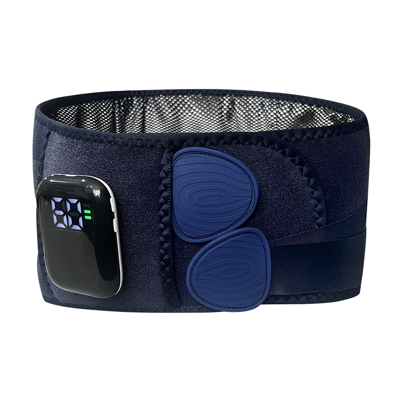 Cinturón de calentamiento transfronterizo compresa caliente calentamiento luz roja fisioterapia calentamiento masaje carga temperatura constante de cintura dispositivo de pérdida de peso vibración