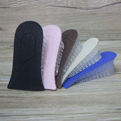 內增高鞋墊男女士隱形半墊 蜂窩兩層 透明鞋墊Q彈增高墊 一件代發