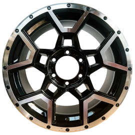 FBX107  17寸旋压款新模铝合金轮毂越野款适合SUV皮卡拖车等车