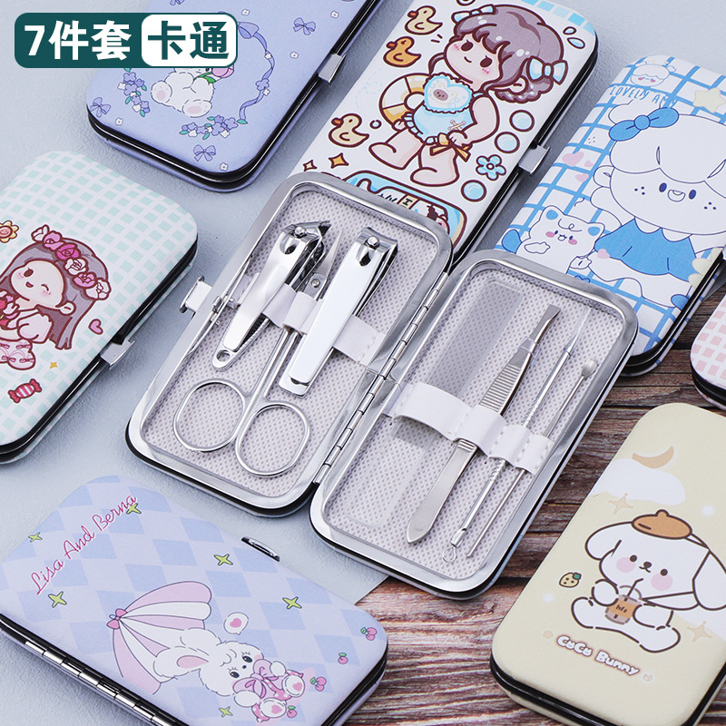 creative cartoon handheld manicure tools set for nails for manicure…