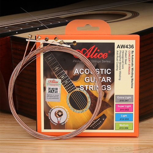 Alice Alice strings AW436 rust-proof guitar strings folk acoustic guitar strings guitar string set AW432