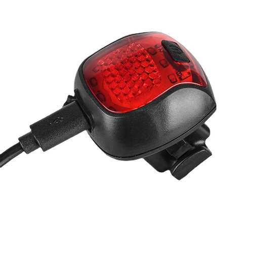 New mountain bike accessories light USB charging led warning tail light cycling light cob night riding tail light bicycle