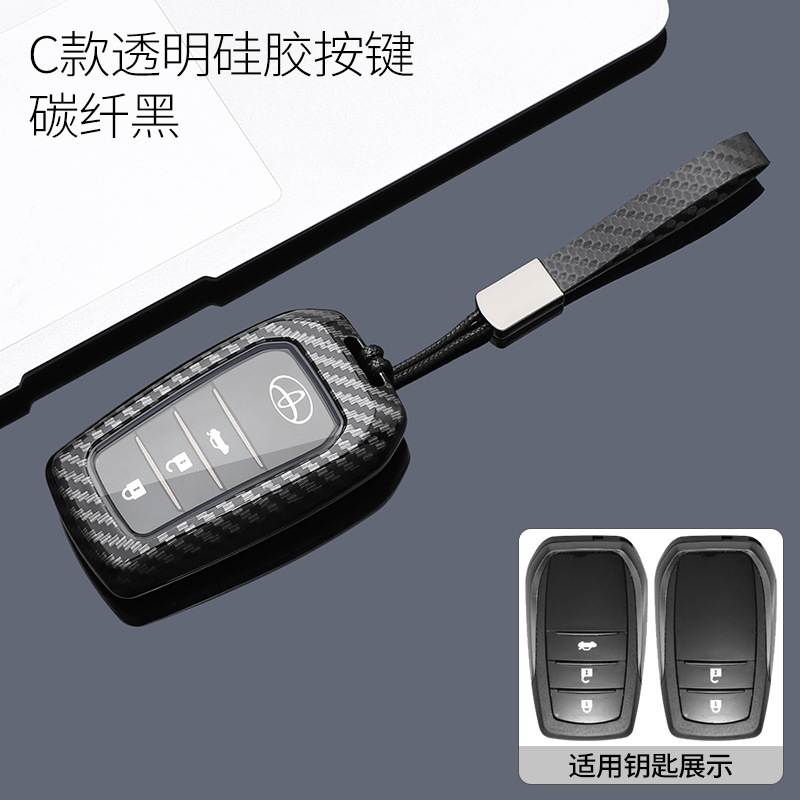 C형 투명 실리콘 버튼 랜야드