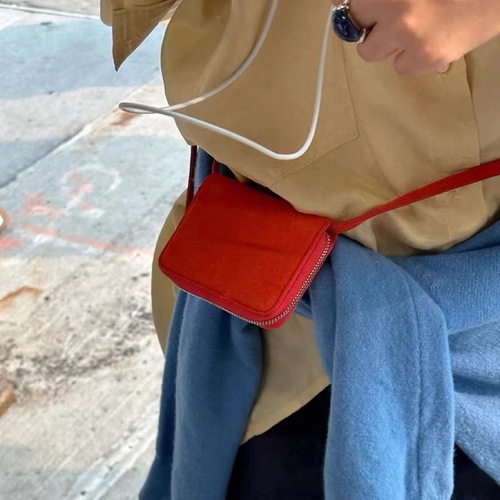 Korean niche design fashionable new Onuk style multi-color trendy matching small card bag waist bag crossbody bag
