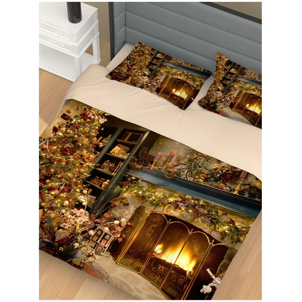 (Cross-border trading), duvet cover, comfortable set, bedding, 3 piece set