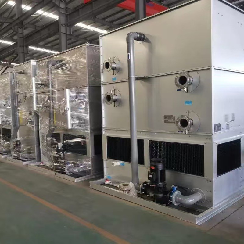 逆流式凉水塔开式闭式散热塔方形全钢冷却塔防冻降温设备低噪音