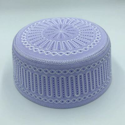 礼拜帽男士帽子男回族2022年回民新款老回回帽北京平顶帽网眼小帽