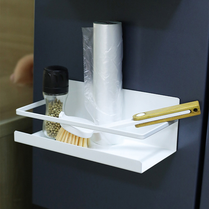 日本製磁気冷蔵庫ラック磁気キッチン多機能鉄製収納ラック冷蔵庫側壁ラック磁気収納ラック