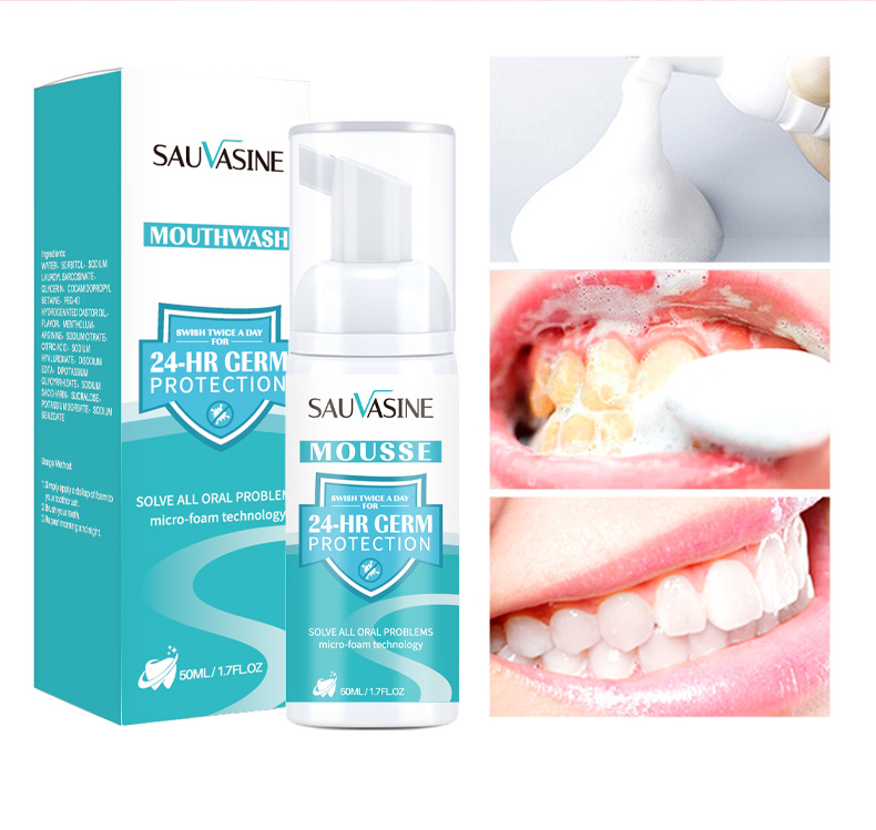 2023 nuova mousse per denti esplosiva Pulizia mousse per denti pulizia igiene orale alito fresco per rimuovere macchie di sigaretta dentifricio all'ingrosso_voghion.com