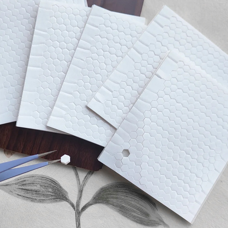 強力な eva フォーム両面テープ白ハニカムクリエイティブ diy フォーム粘着ステッカーハンドブックカード高粘度両面テープ
