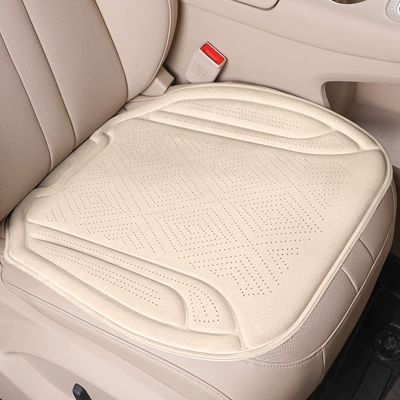 Car Seat Cushion Rams Perforated | Seat cushion, seat cover - front-row-single-piece-warm-rice-rams-punch