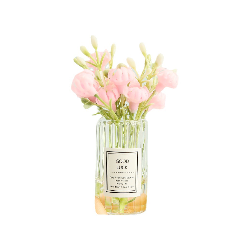 [Actualización] 6 puntos 8 OB11 bJD BLYTHE casa de muñecas mini miniatura modelo accesorios jarrón jazmín