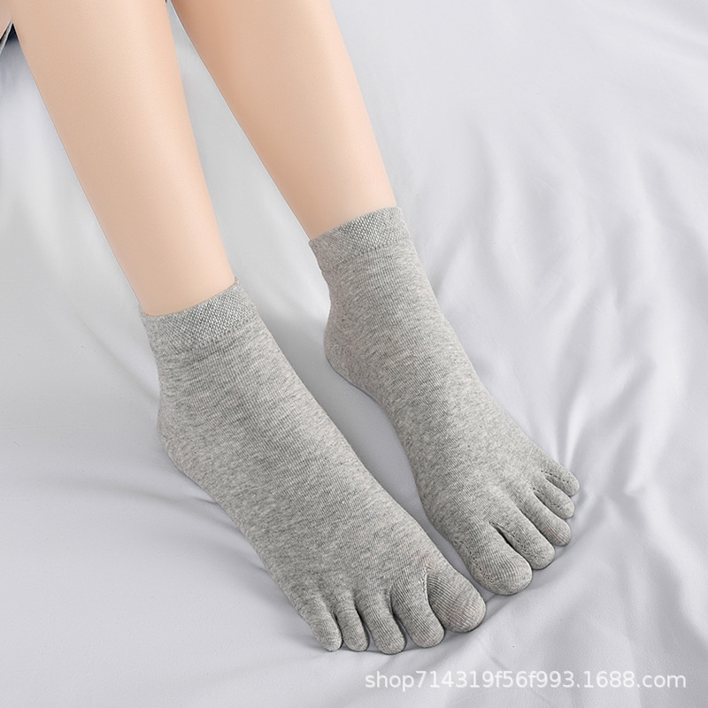 エレガントな五本指ソックス、ひび割れ防止ソックス、かかと型、かかとが乾燥してひび割れるのを防ぐ、指が分かれたソックス、足のひび割れ防止、ビジネススタイル