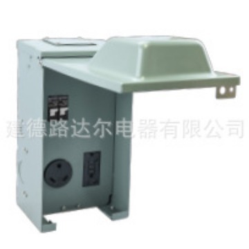 北美船舶房车充电桩NEMA 14-50R 易开孔 RV Power Panel 50AMP