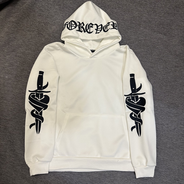 Autumn and winter new AMIRI sword sweater men's ro embroidery high street heavy weight loose American hooded casual couple Autumn and winter new AMIRI sword sweater men's ro embroidery high street heavy weight loose American hooded casual couple
