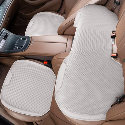 Seat Cushion, Universal for All Seasons, Four Seasons Pad - off-white-3-piece-cushion-set-breathable-ice-silk-clean-labelno-logo