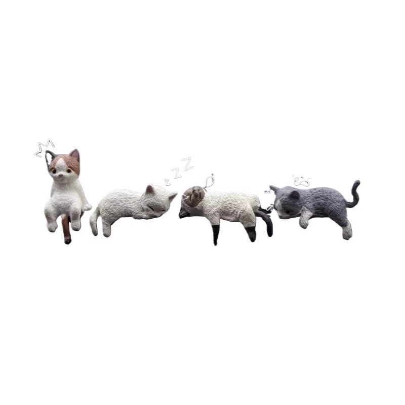 Экран, маленькая кукла, кошка, котёнок