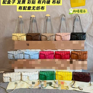 蔻家Tabby26酒神链条单肩包菱格绣线腋下斜挎包 香港代购外贸批发