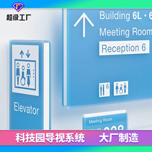 企业导视系统标识牌室内导视牌会议室电梯索引牌指示导向牌商用