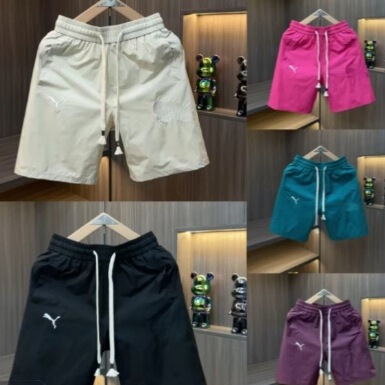 2025 Summer New Style Thin Material Quick-Drying Anti-Sun Shorts Fashionable Casual Trendy Versatile Casual Multi-Color Shorts White