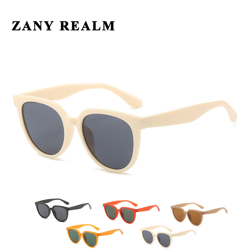 En Stock Red rojo marrón gafas de sol Pequeño Libro Rojo Xu Hongdou mismo sol-prueba gafas UV400 fabricante 3898