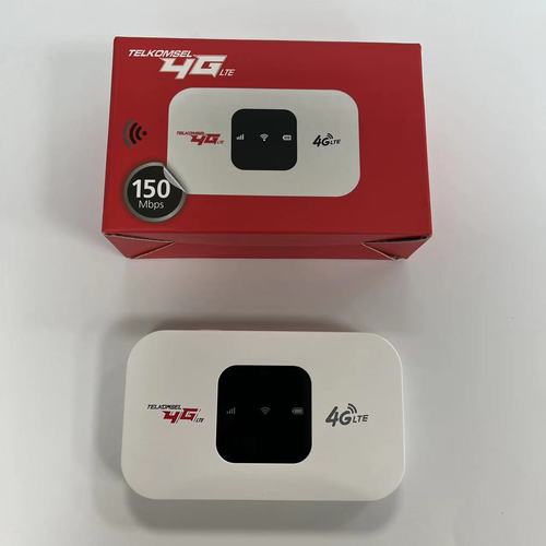 Portable 4G Indonesian version WiFi router with MIFI function, supports SIM card, frequency bands 1, 3, 5, 40