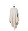 Cloak, demi-season abacus, knitted sweater, cashmere, scarf with tassels, trench coat, European style