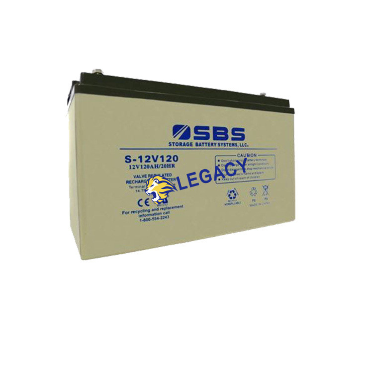 美国SBS蓄电池 S-12V120 开关设备 UPS系统 电动平板车 120AH电池