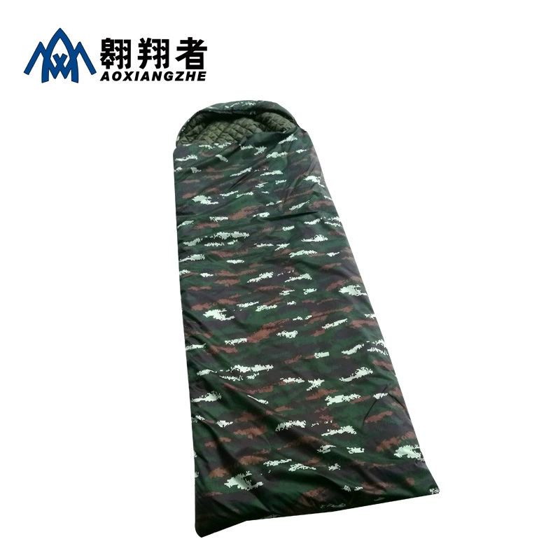 翱翔者 Camouflage теплый дорожный портативный спальный мешок, оптовая торговля
