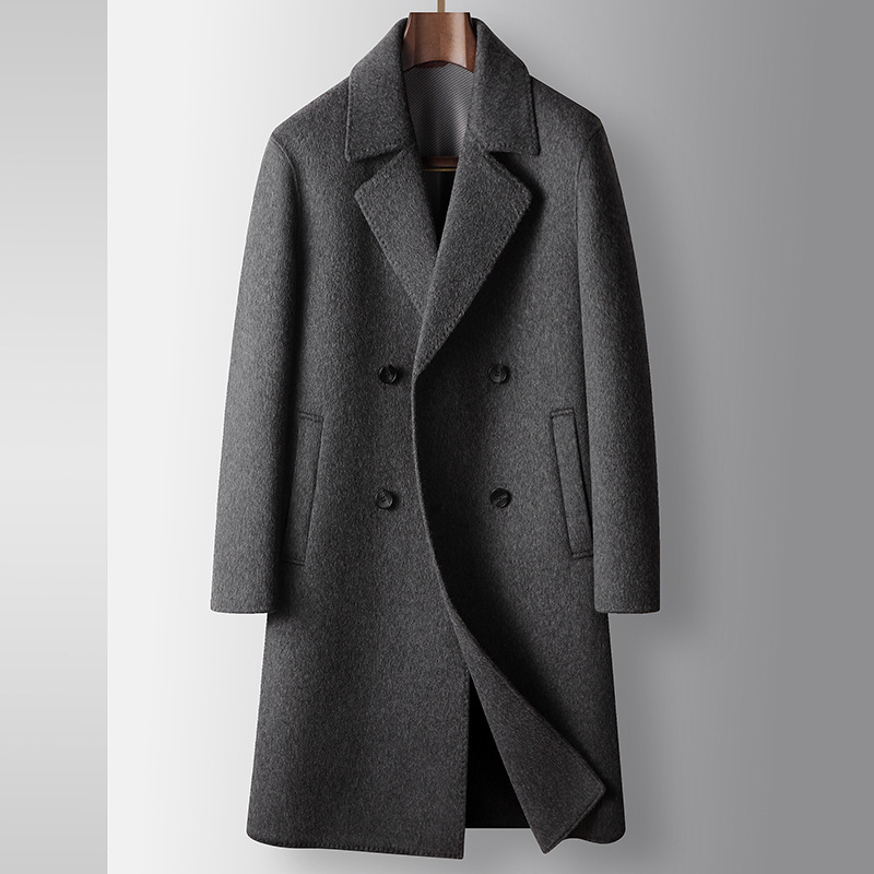Demi-season long coat