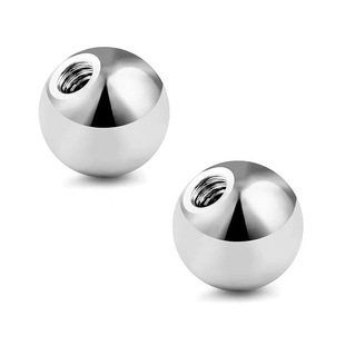 Factory Direct Sales Stainless Steel Threaded Ball Piercing Jewelry Accessories Eyebrow Nail Nose Nail Lip Nail with Tooth Ball
