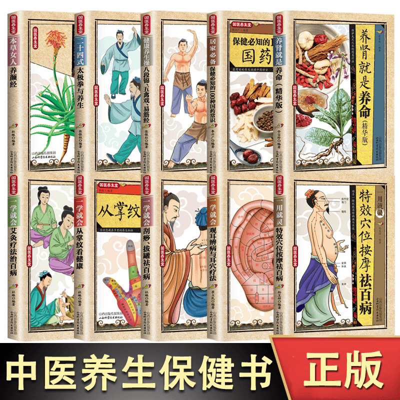 Authentic Traditional Chinese Medicine Health Hall Health and Wellness Exercises Traditional Chinese Medicine Family Health Care and Wellness Techniques to Unblock Meridians