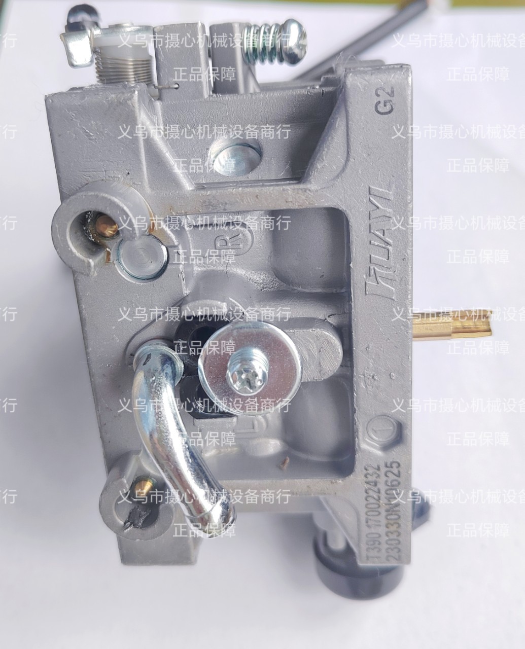 全新隆鑫764cc双缸垂直轴割草机发动机汽油化油器LC2P80FD配件