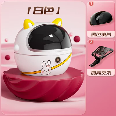 Wanshilong is suitable for the Electric car tail box - white-metaverse-enhanced-version-tail-rackrabbit-tail-box-default-item