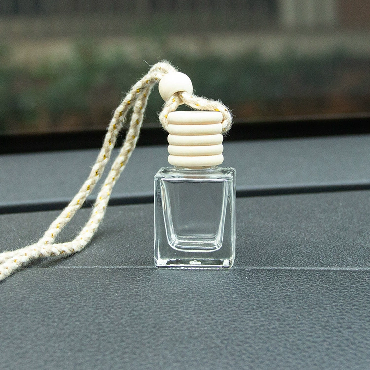 Пустая бутылка для духов с пятью линеками 12 мл Духи ароматерапия эфирное масло автомобильный кулон расширение благовония дерево Крытый флакон для ароматерапии оптовая продажа с фабрики