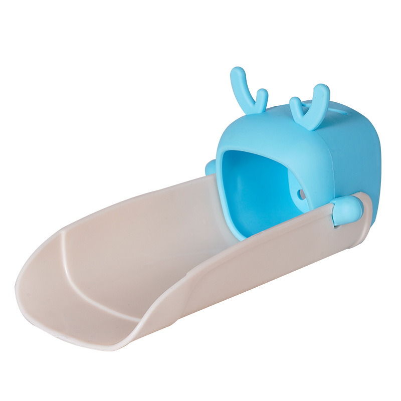 Extensor de grifo de ciervo caricatura bebé lavado de manos extensor de grifo anti-splash extensor de grifo