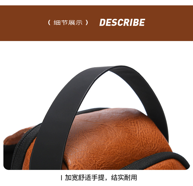 Men's chest bag, crossbody bag, anti-theft waist bag, outdoor sports bag, men's bag, crossbody bag, high-end cycling storage bag undefined