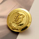Vintage Simple Korean-style British-style Round Metal Button Shirt Jacket All-match Decorative Metal Alloy Buckle for Suit