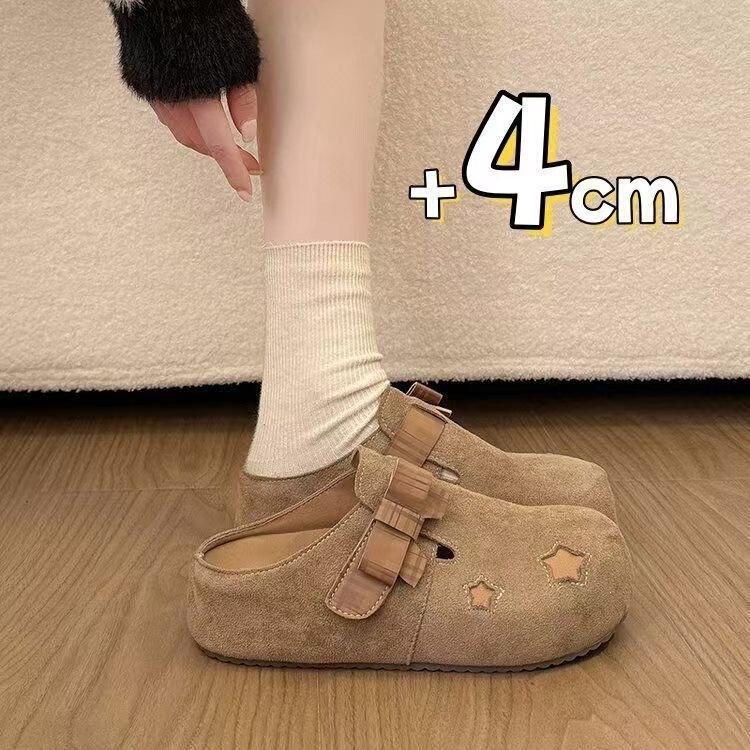 Stylish Thick-Soled Birkenstock-Style Slip-On Women's Half-Slippers, 2026 New Autumn Outdoor Retro Closed-Toe Half-Slippers Stylish Thick-Soled Birkenstock-Style Slip-On Women's Half-Slippers, 2026 New Autumn Outdoor Retro Closed-Toe Half-Slippers