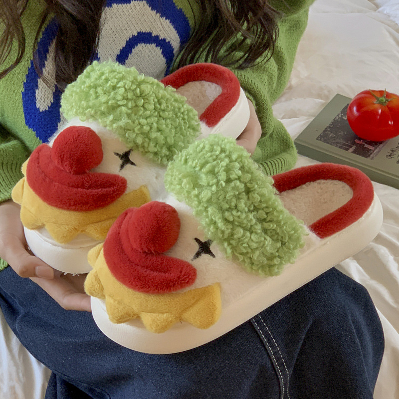 cute-christmas-santa-claus-home-slippers-winter-warm-indoor-non-slip-floor-plush-shoes-for-women cute-christmas-santa-claus-home-slippers-winter-warm-indoor-non-slip-floor-plush-shoes-for-women